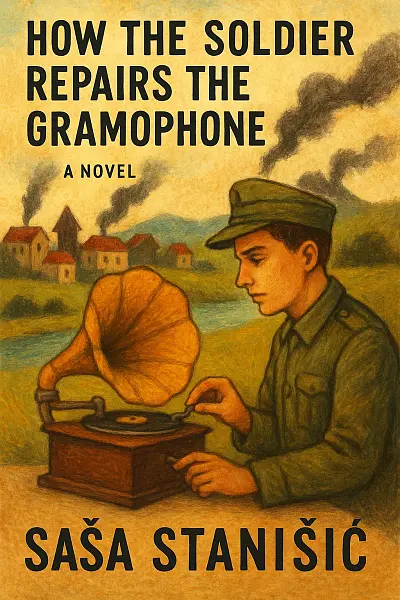 Wie der Soldat das Grammophon repariert